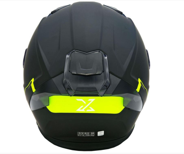 Integralhelm "Stinger R2" - SPEC-X - schwarz/neongelb
